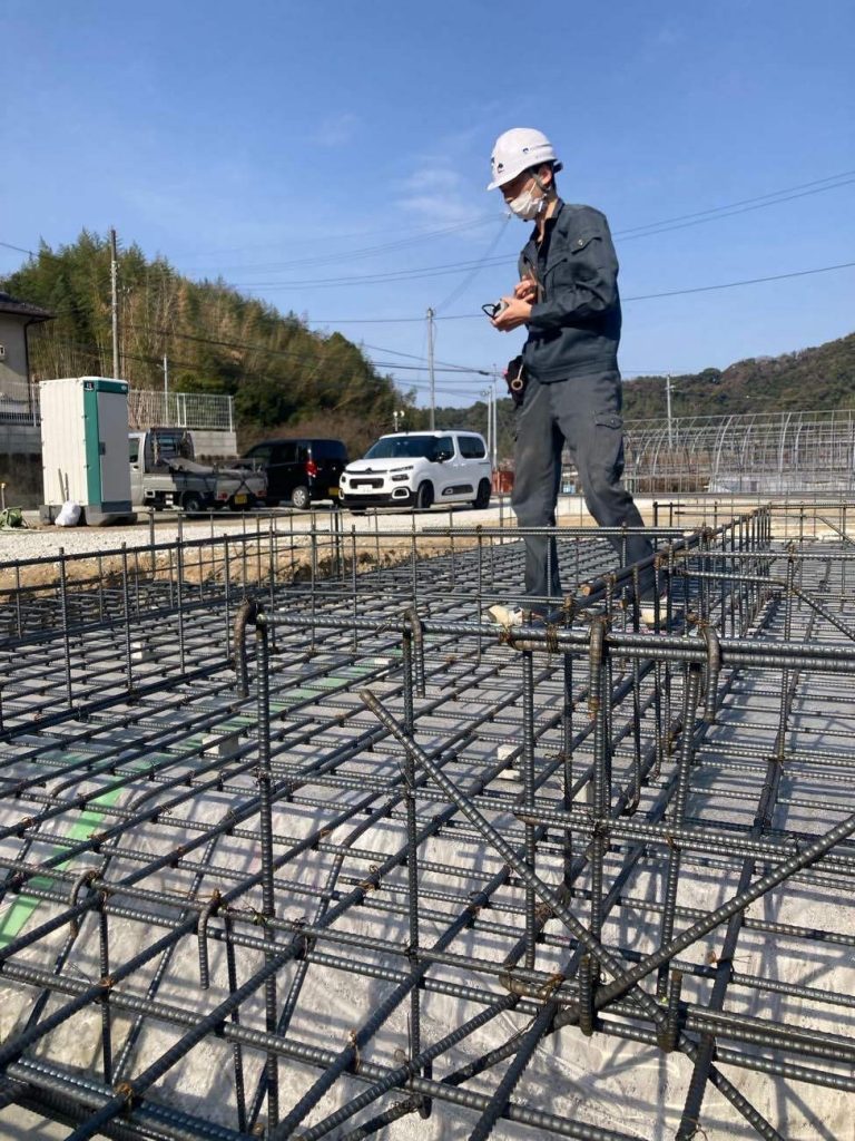 新築・注文住宅の配筋工事